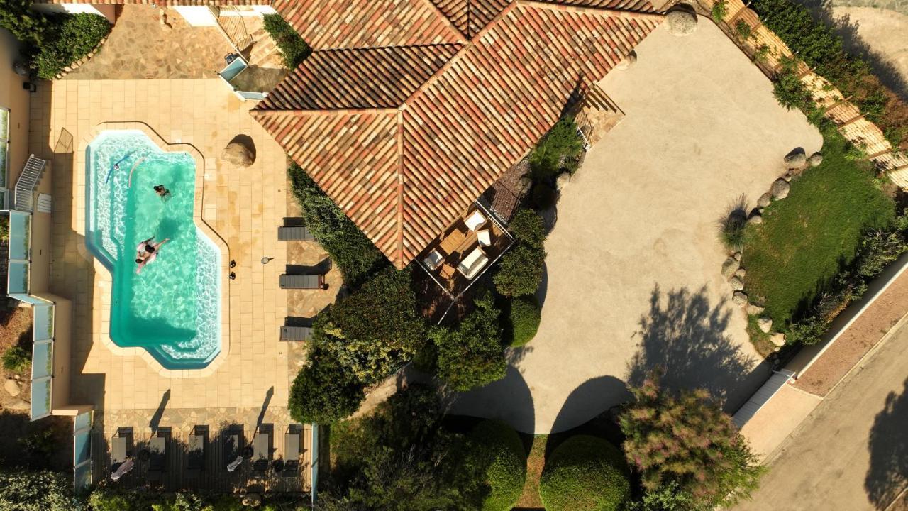 Villas Cala Corsa 4 Chambres Piscine Privee Chauffee - Internet Fibre - Entierement Climatisee A Lecci De Porto-Vecchio Cala Rossa Exteriör bild